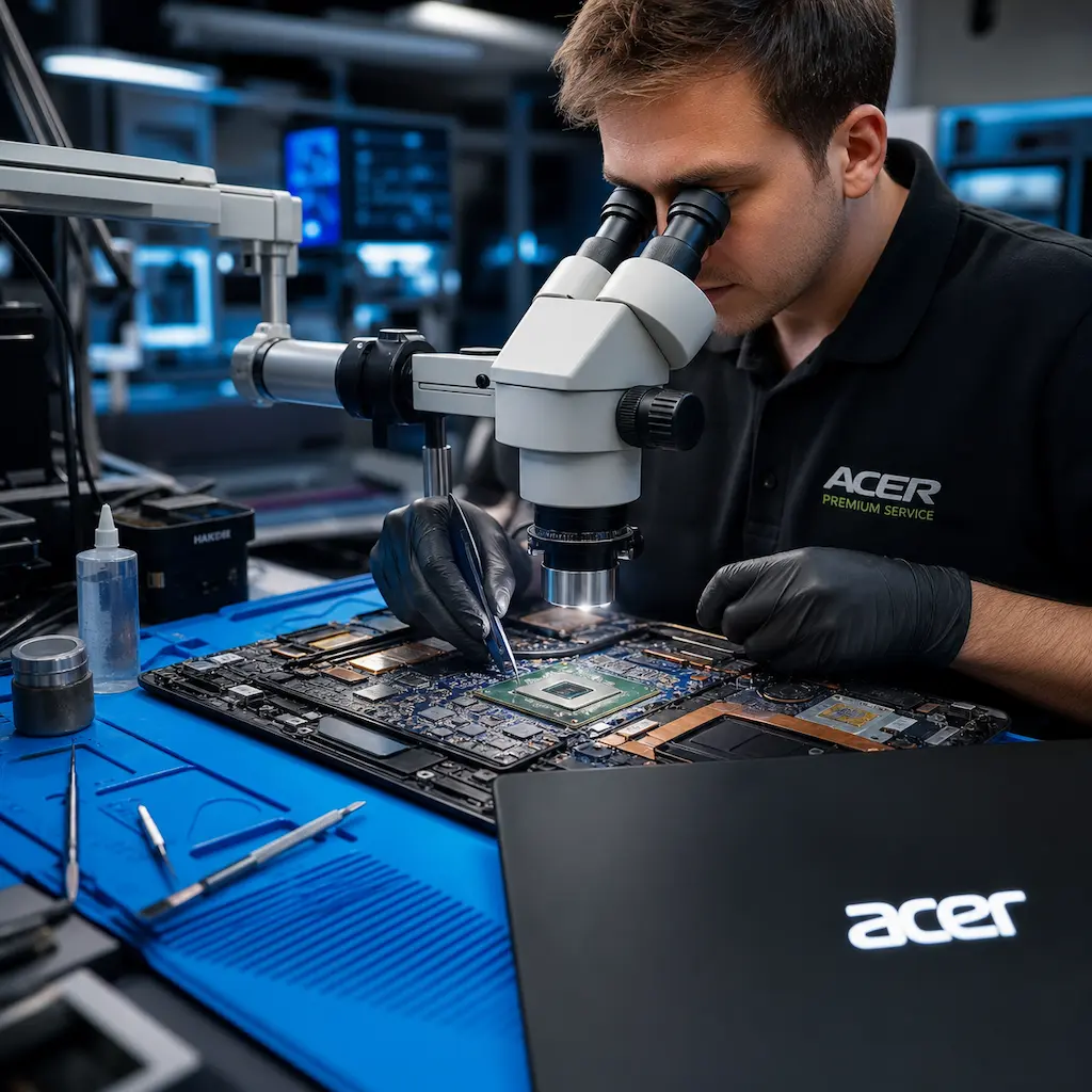 Замена видеокарты ноутбука Acer в Дзержинске