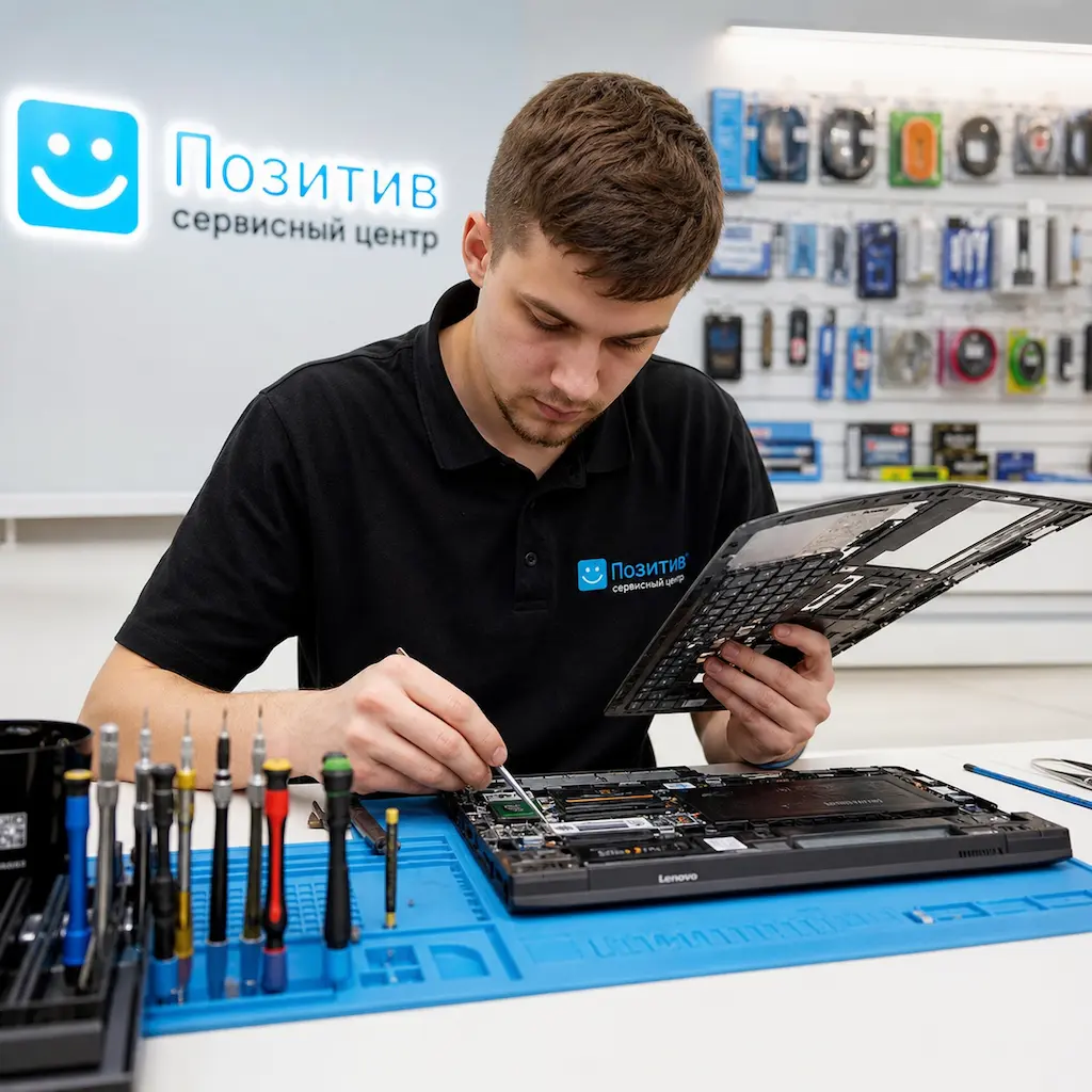 заменить клавиатуру на ноутбуке Lenovo в Дзержинске