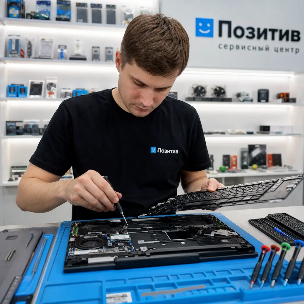 заменить клавиатуру на ноутбуке Samsung в Дзержинске