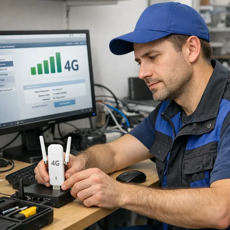 Настройка LTE модема в Дзержинске