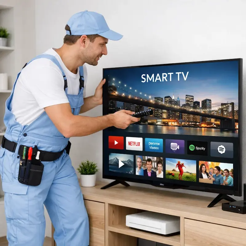 Как вызвать мастера для настройки Smart TV в Дзержинске