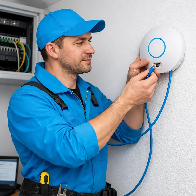 Подключение точки доступа в Дзержинске