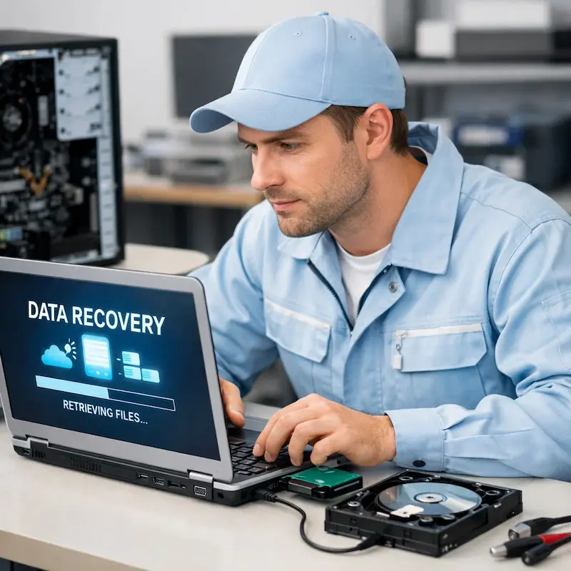 Восстановление данных и файлов в Дзержинске