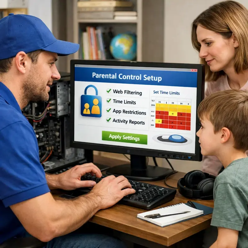 установка родительского контроля в Дзержинске