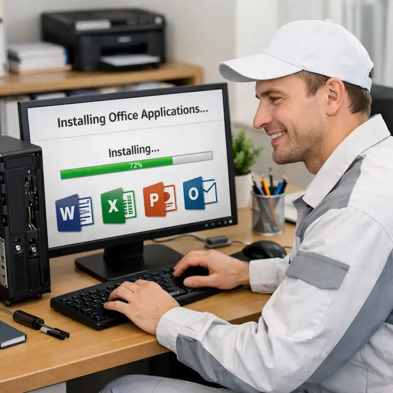 Установка и настройка программ на компьютере в Дзержинске