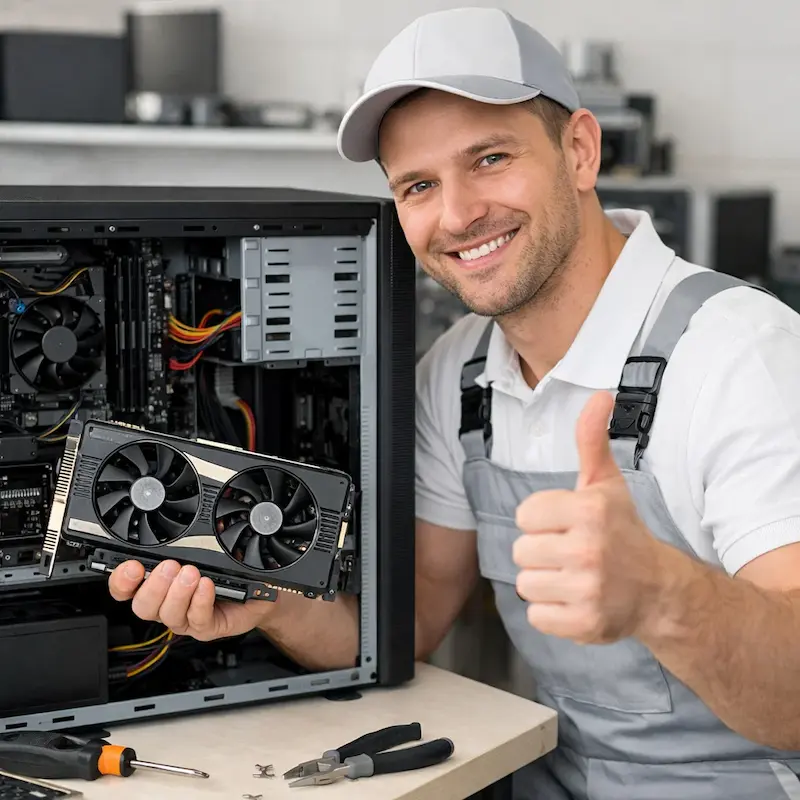 Замена видеокарты ПК в Дзержинске