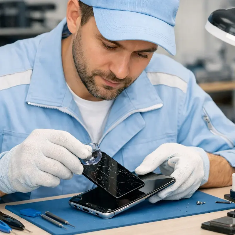 Заменить сенсорное стекло на смартфоне в Дзержинске